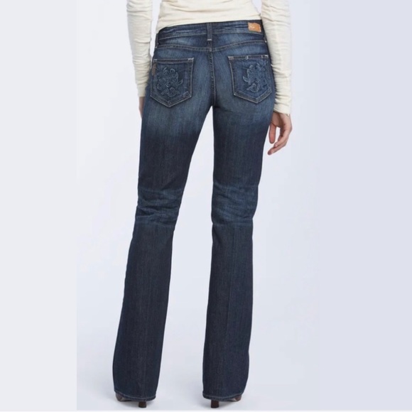 Anthropologie Paige Women's SZ 29 Hollywood Hills Bootcut Embroidered Jeans - Picture 3 of 14